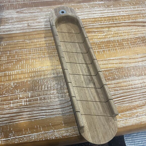 SHORT STORIES Baguette Board Wood Cutting Retired - Picture 1 of 5